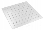 Deszczownica natryskowa ultra slim kwadratowa 25x25 Granitan – aranżacja / widok z boku