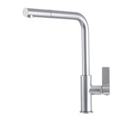 Bateria kuchenna LINEA - Chrom Granitan – ujęcie z bliska / detal