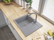 Zlewozmywak granitowy z ociekaczem MILANO Granitan – zdjęcie 8