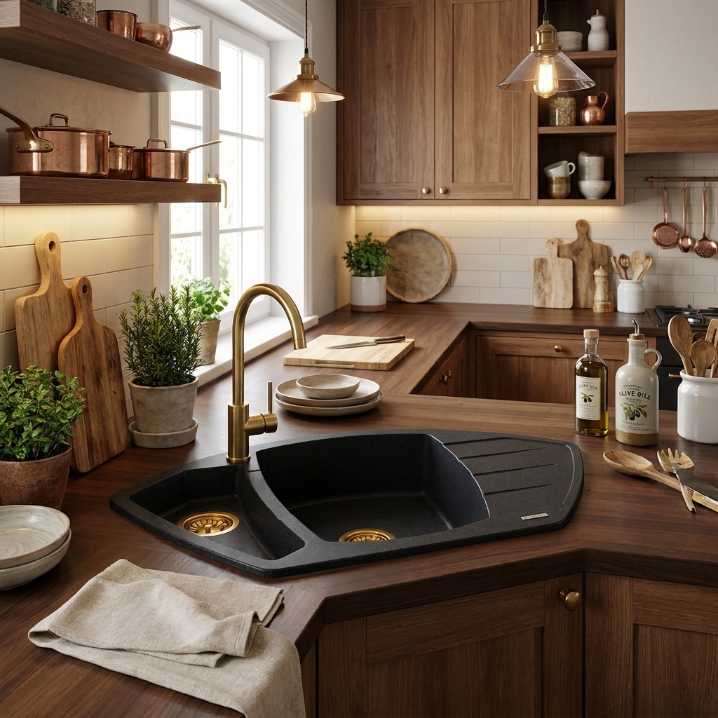 Zlewozmywak granitowy model COMPACT Granitan — prezentacja produktu