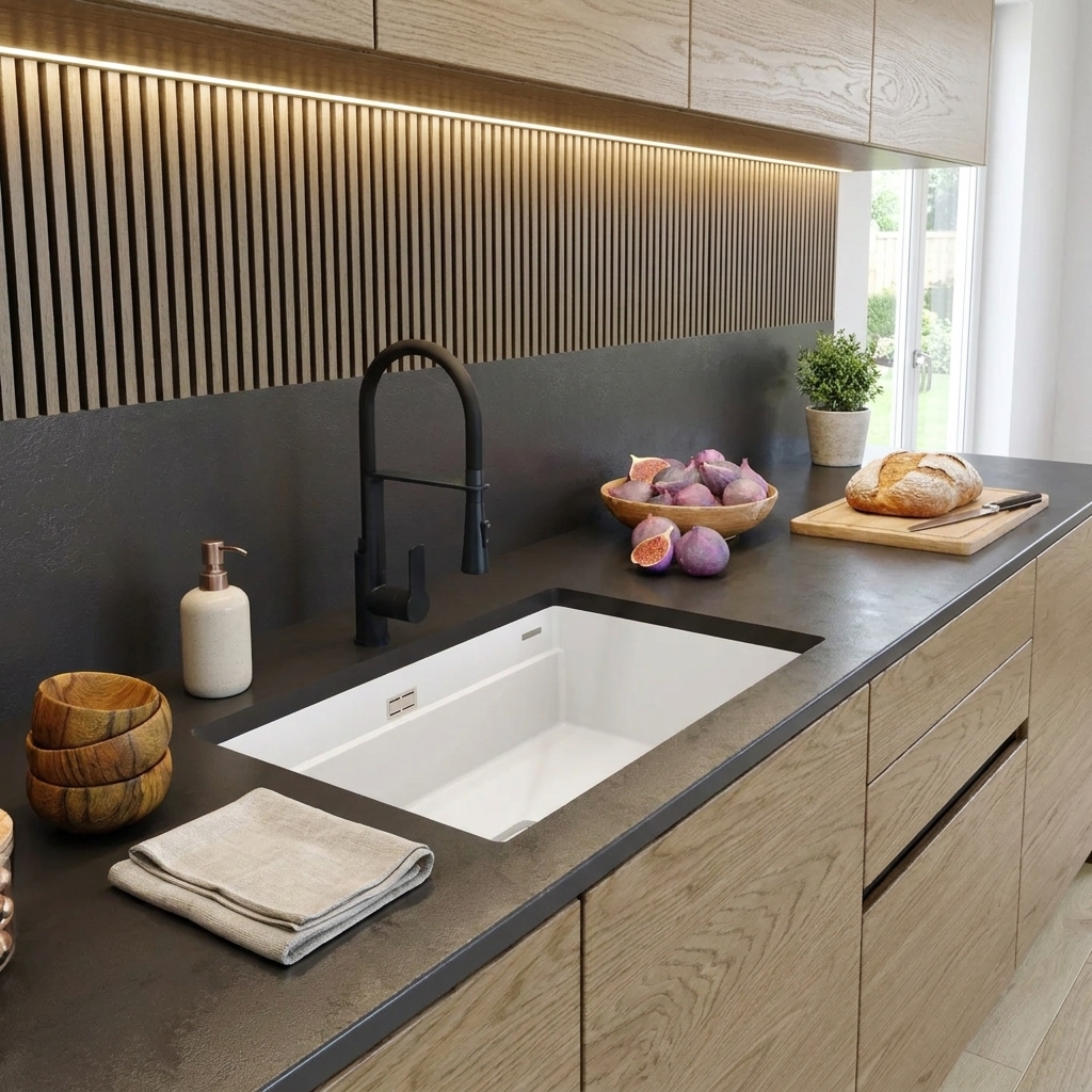 ZLEW GRANITOWY 1 KOMOROWY EPIR NOWOŚĆ 70 cm Granitan — prezentacja produktu