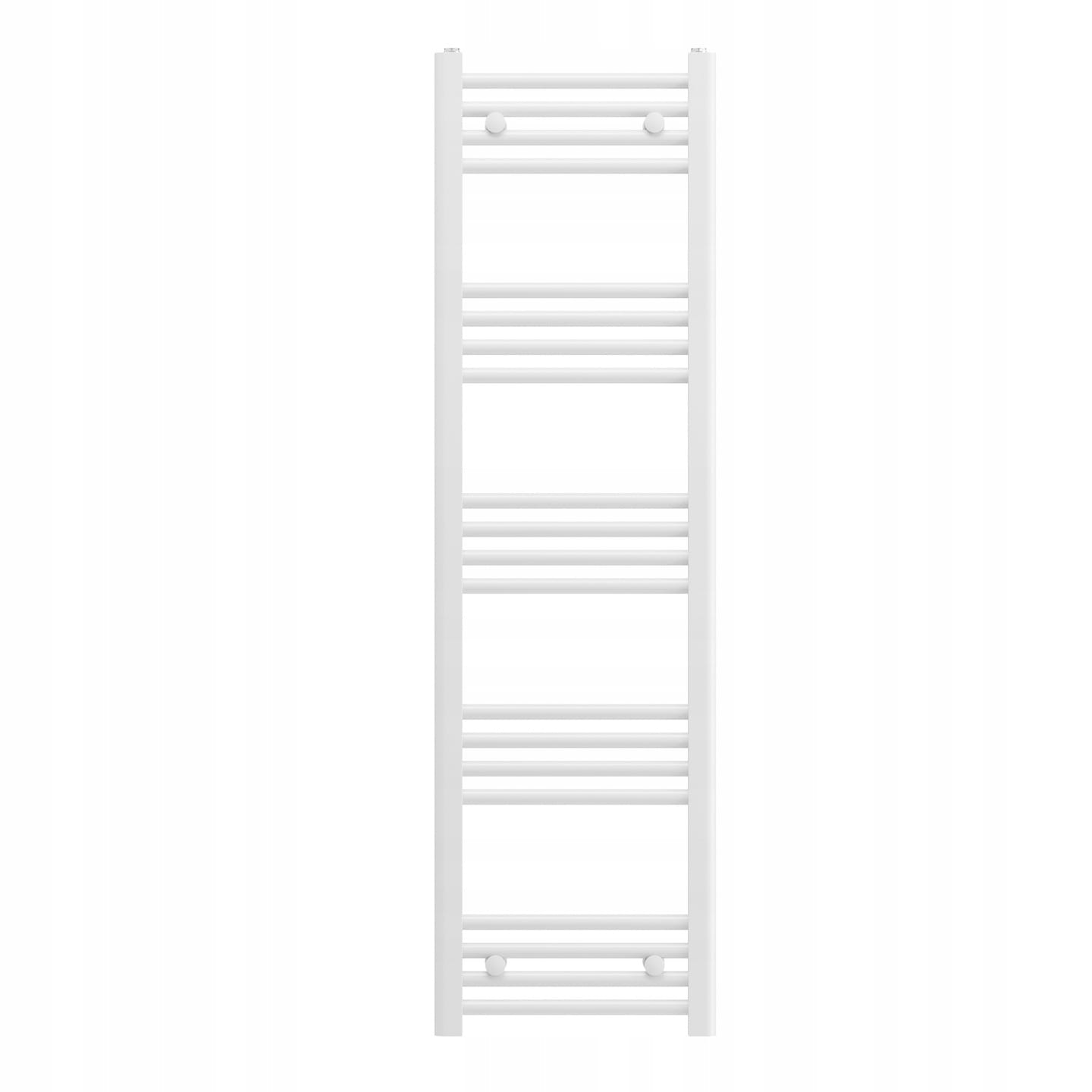 GRZEJNIK ŁAZIENKOWY BIAŁY DRABINKOWY 40x140 cm KALORYFER MONTAŻ 180 BRENO Granitan — prezentacja produktu