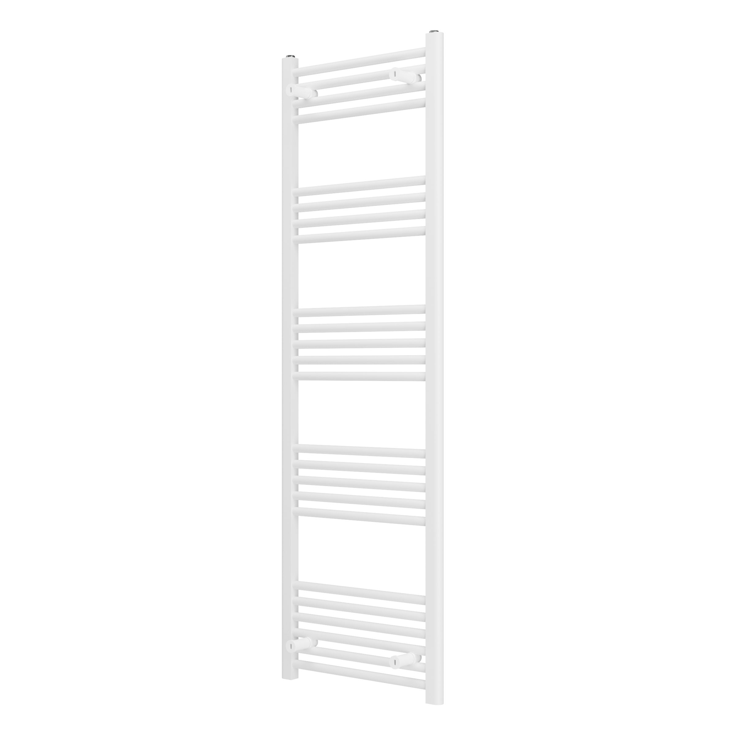 GRZEJNIK ŁAZIENKOWY BIAŁY DRABINKOWY 50x160 cm KALORYFER MONTAŻ 180 BRENO Granitan — prezentacja produktu
