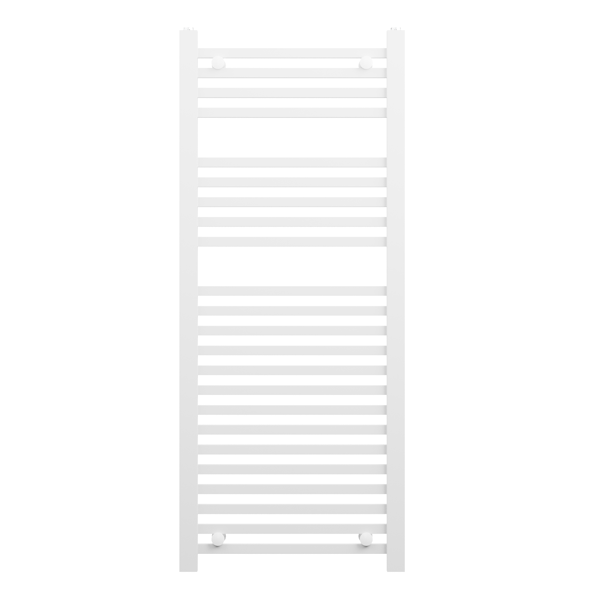 GRZEJNIK ŁAZIENKOWY BIAŁY DRABINKOWY 120x50 cm KALORYFER NOWOCZESNY BERGEN Granitan — prezentacja produktu