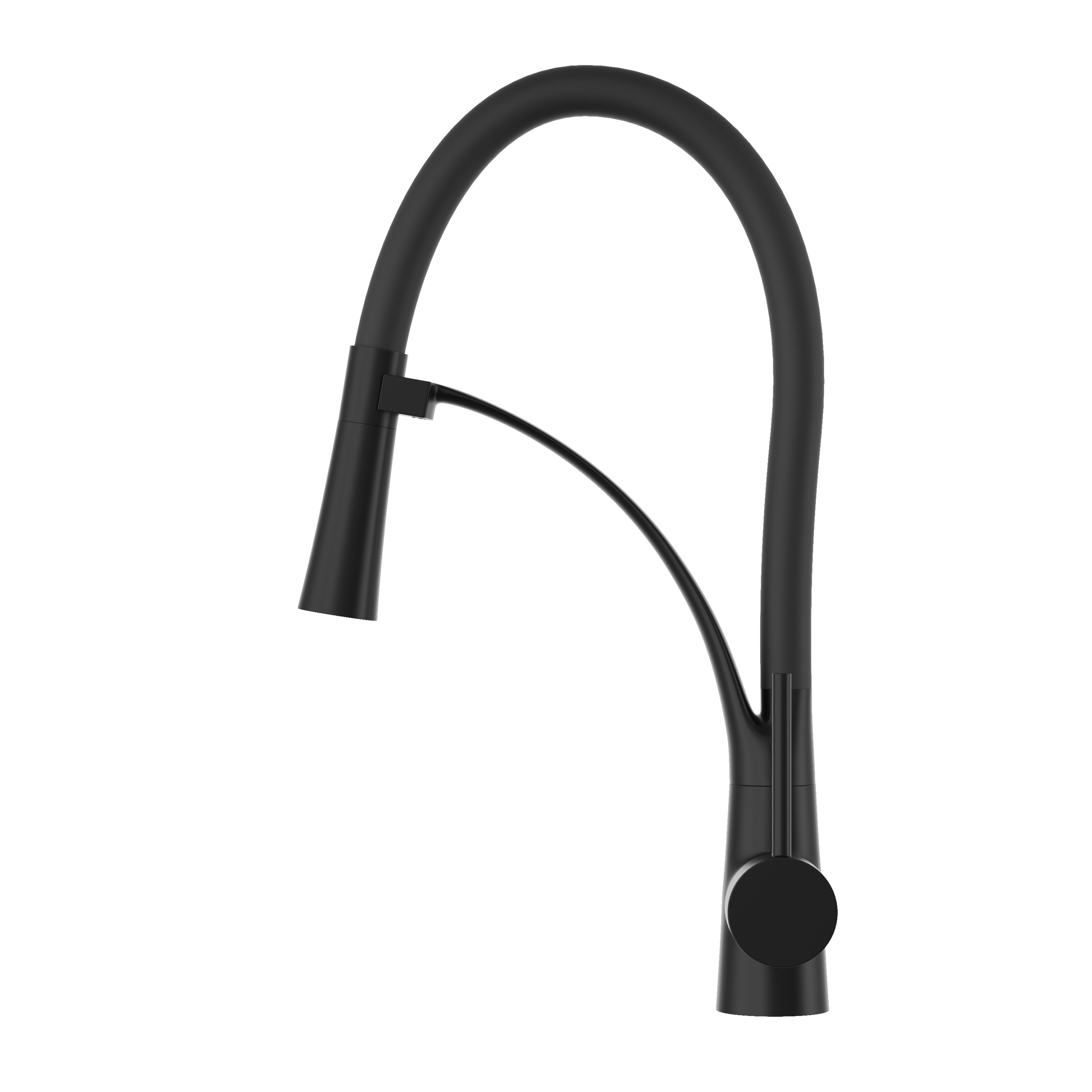 Bateria kuchenna NEXO - Czarna elastyczna wylewka