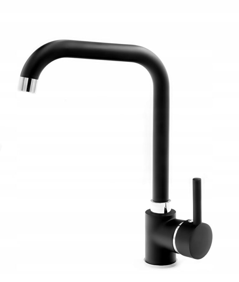 Steel czarna bateria kuchenna