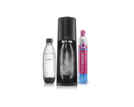 Saturator do wody gazowanej SodaStream Terra – Czarny zestaw + butelka