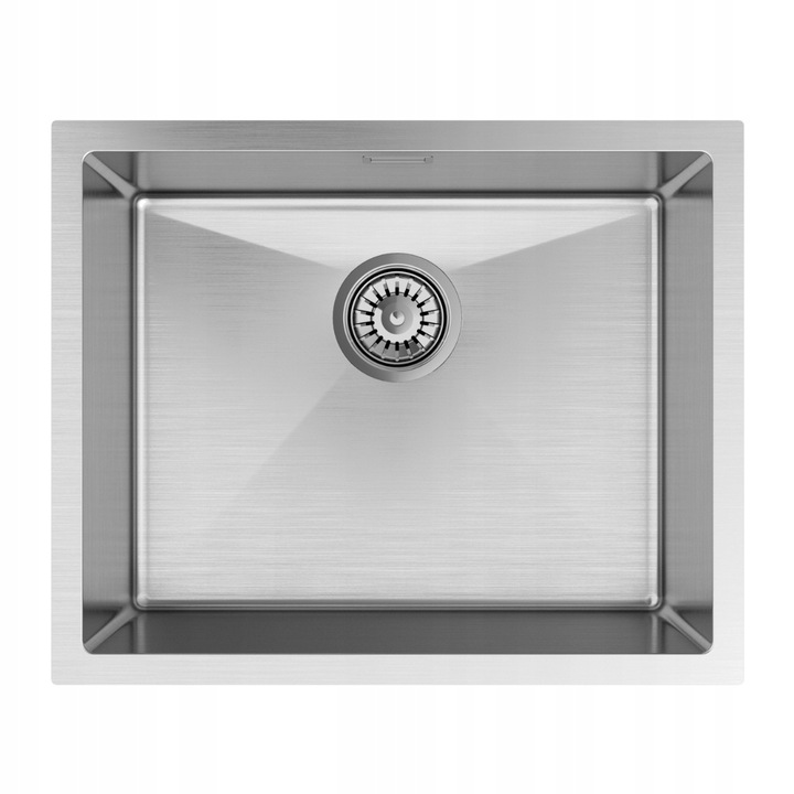 ZLEWOZMYWAK-STALOWY-PODBLATOWY-SREBRNY-JEDNA-KOMORA-CHROM-SILVO54-SYFON-Marka-Granitan