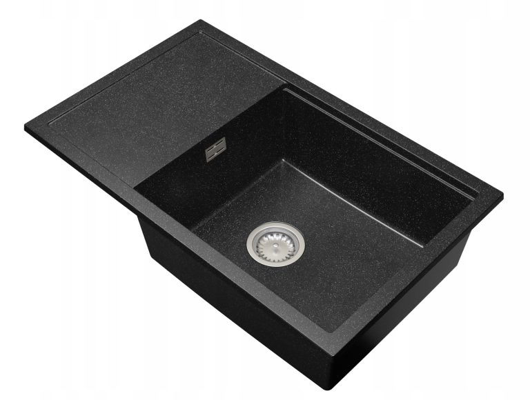 ZLEWOZMYWAK-GRANITOWY-1KOMORA-OCIEKACZ-SYFON-ROJA-Dluzszy-bok-80-cm