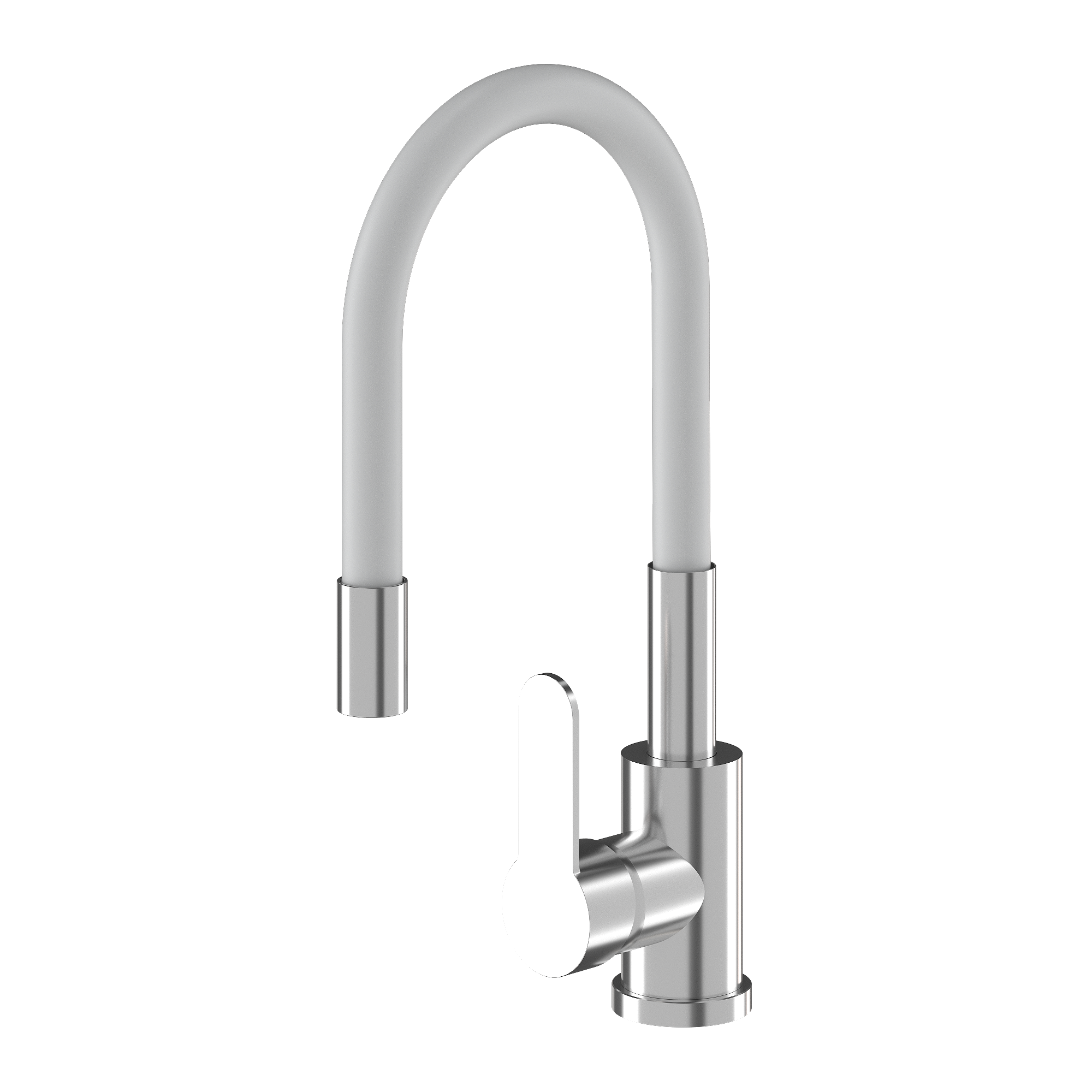 Bateria kuchenna biała elastyczna wylewka grado