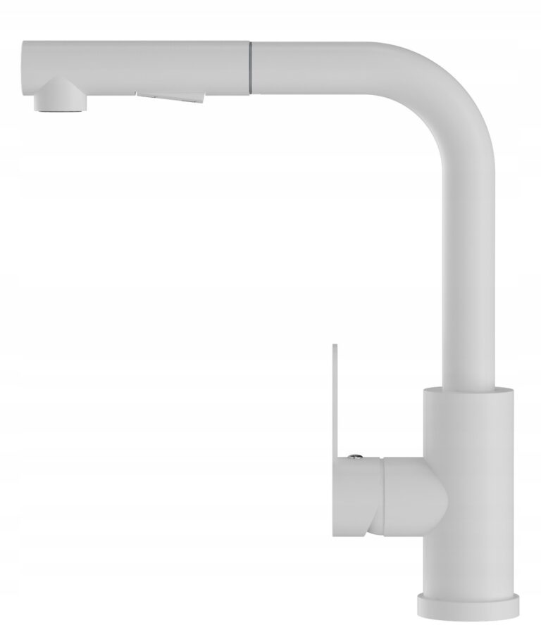 BATERIA-KUCHENNA-BIALA-WYCIAGANA-WYLEWKA-2-STRUMIENIE-DO-ZLEWOZMYWAKA-EBRO-Typ-montazu-stojaca