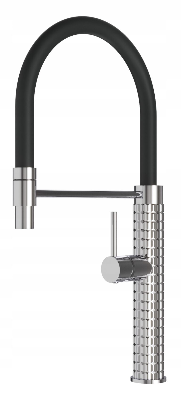 BATERIA-KUCHENNA-Z-ELASTYCZNA-WYLEWKA-SREBRNA-KRAN-DO-ZLEWU-CHROM-FANO-Wysokosc-produktu-47-cm