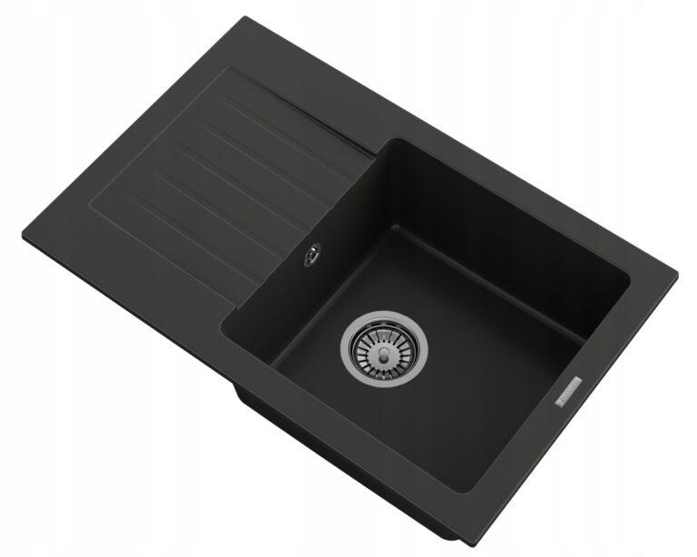 ZLEW-GRANITOWY-PROSOTKATNY-JEDNOKOMOROWY-DUZY-OCIEKACZ-SYFON-CHROM-MINO