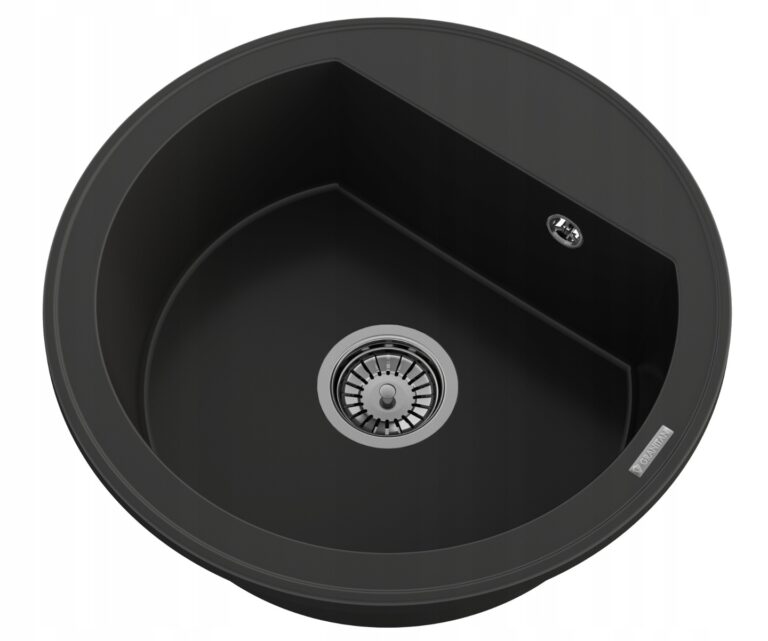 ZLEWOZMYWAK-GRANITOWY-OKRAGLY-KUCHENNY-JEDNOKOMOROWY-SYFON-CHROM-ARNO