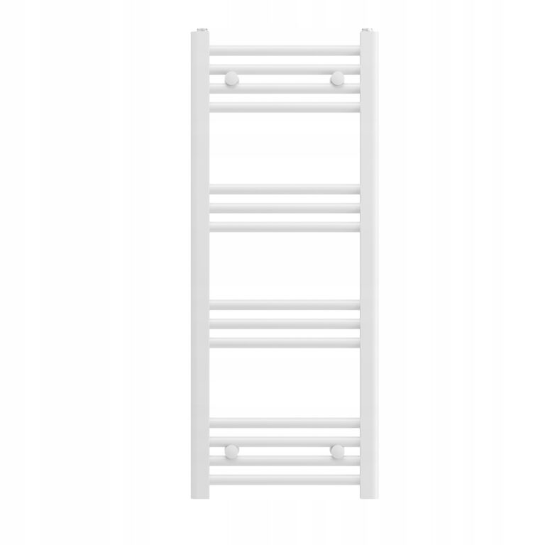 GRZEJNIK-LAZIENKOWY-BIALY-DRABINKOWY-40×100-cm-KALORYFER-NOWOCZESNY-BRENO-Kolor-bialy
