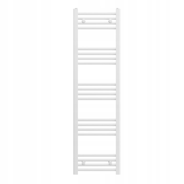 GRZEJNIK-LAZIENKOWY-BIALY-DRABINKOWY-40×140-cm-KALORYFER-NOWOCZESNY-BRENO-Kolor-bialy