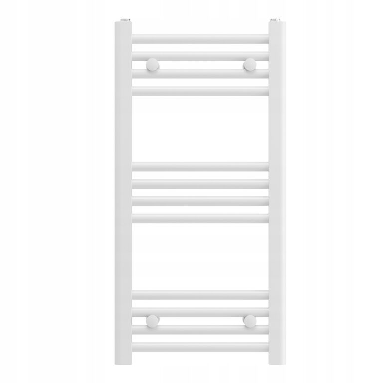 GRZEJNIK-LAZIENKOWY-BIALY-DRABINKOWY-40×80-cm-KALORYFER-NOWOCZESNY-BRENO-Kolor-bialy