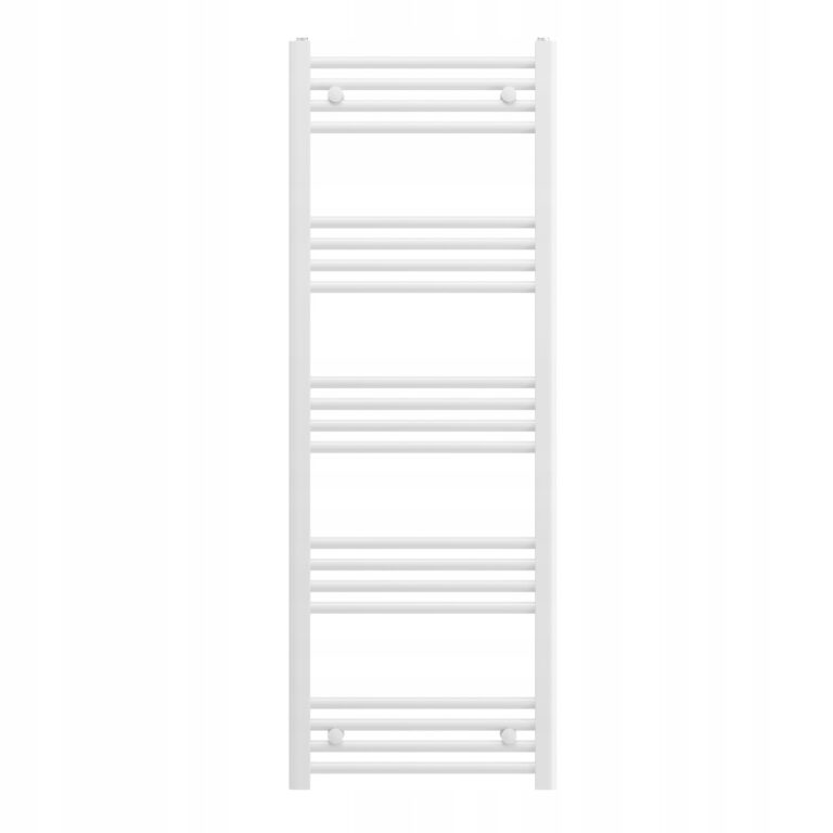 GRZEJNIK-LAZIENKOWY-BIALY-DRABINKOWY-50×140-cm-KALORYFER-NOWOCZESNY-BRENO-Kolor-bialy