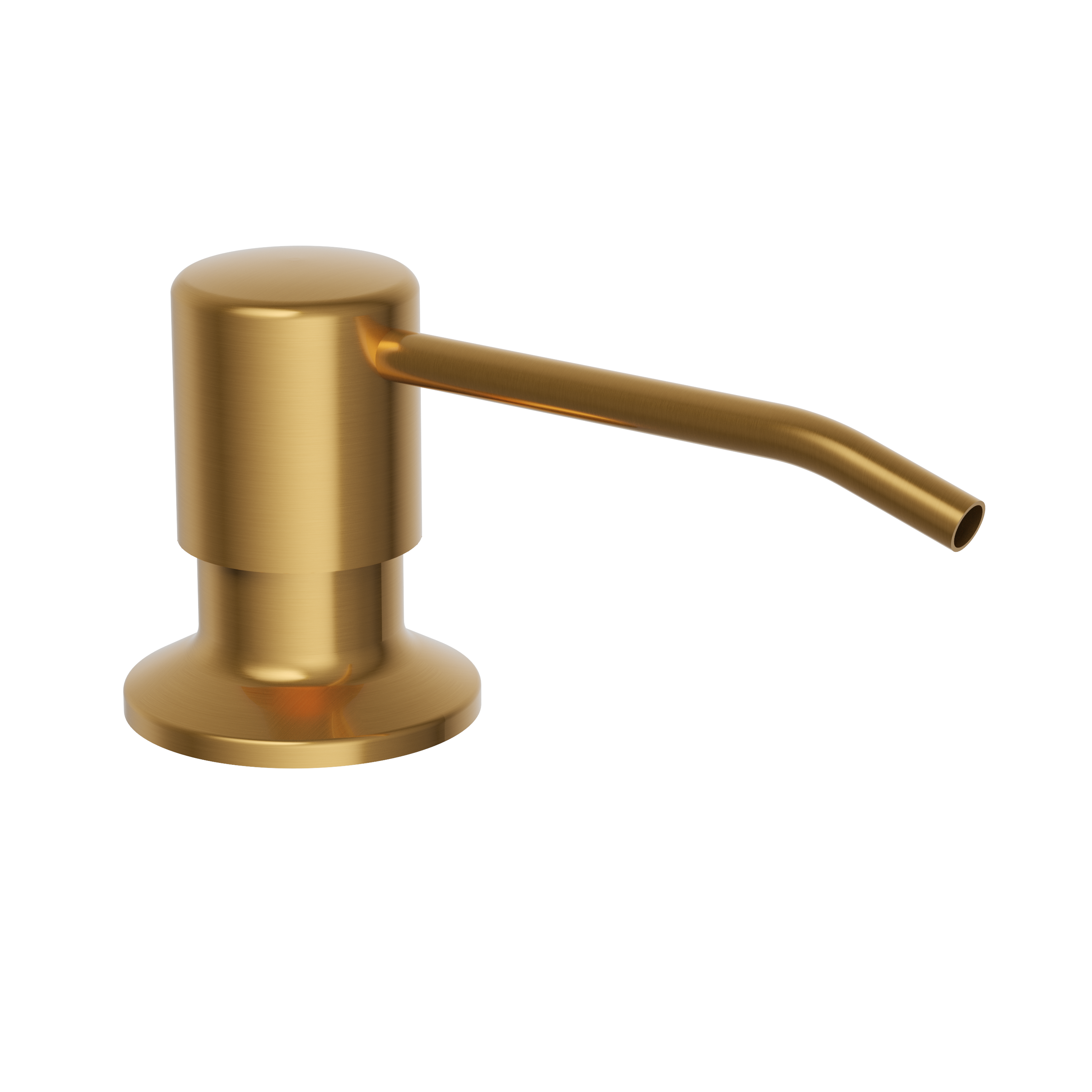 DOZOWNIK DO ZLEWOZMYWAKA OKRĄGŁY BRUSH GOLD KUCHENNY PŁYN MYDŁO