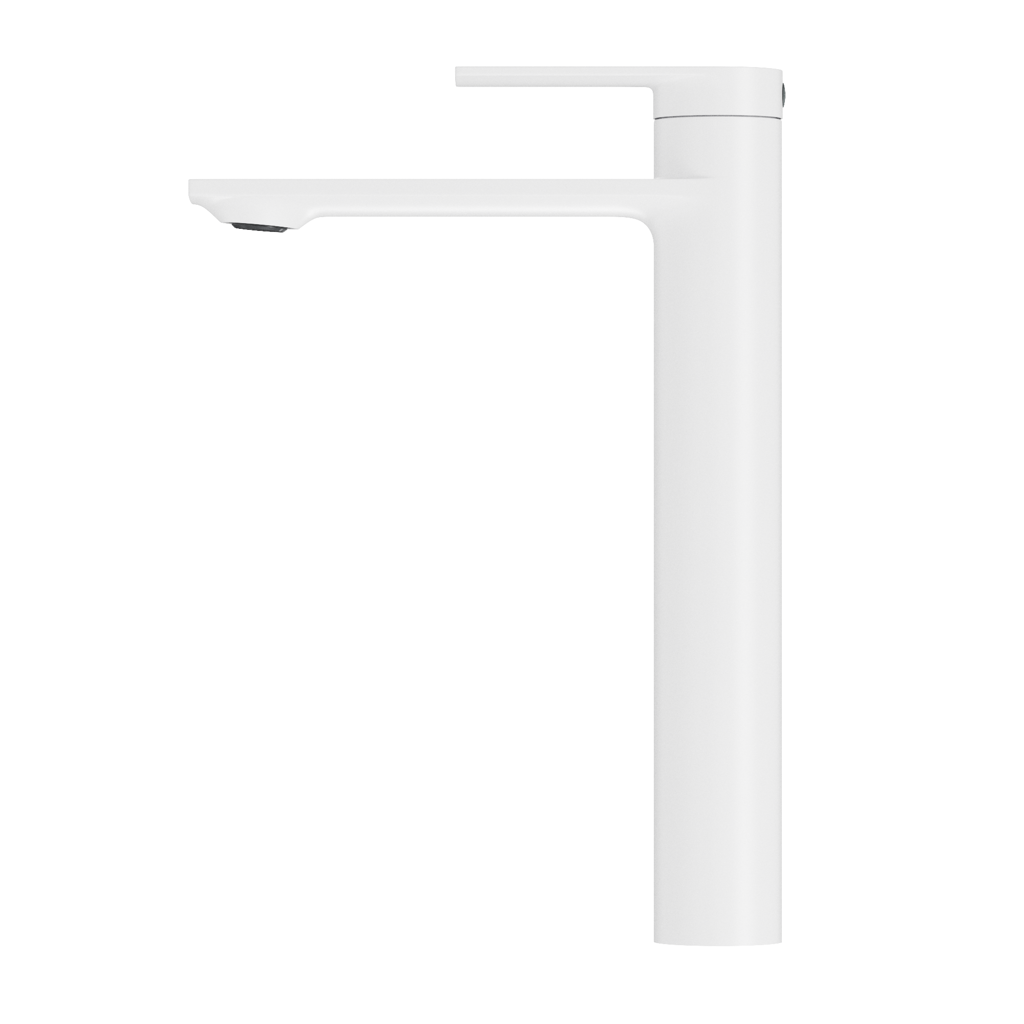 Bateria umywalkowa wysoka do łazienki stojąca BIAŁA kran do umywalki CABO