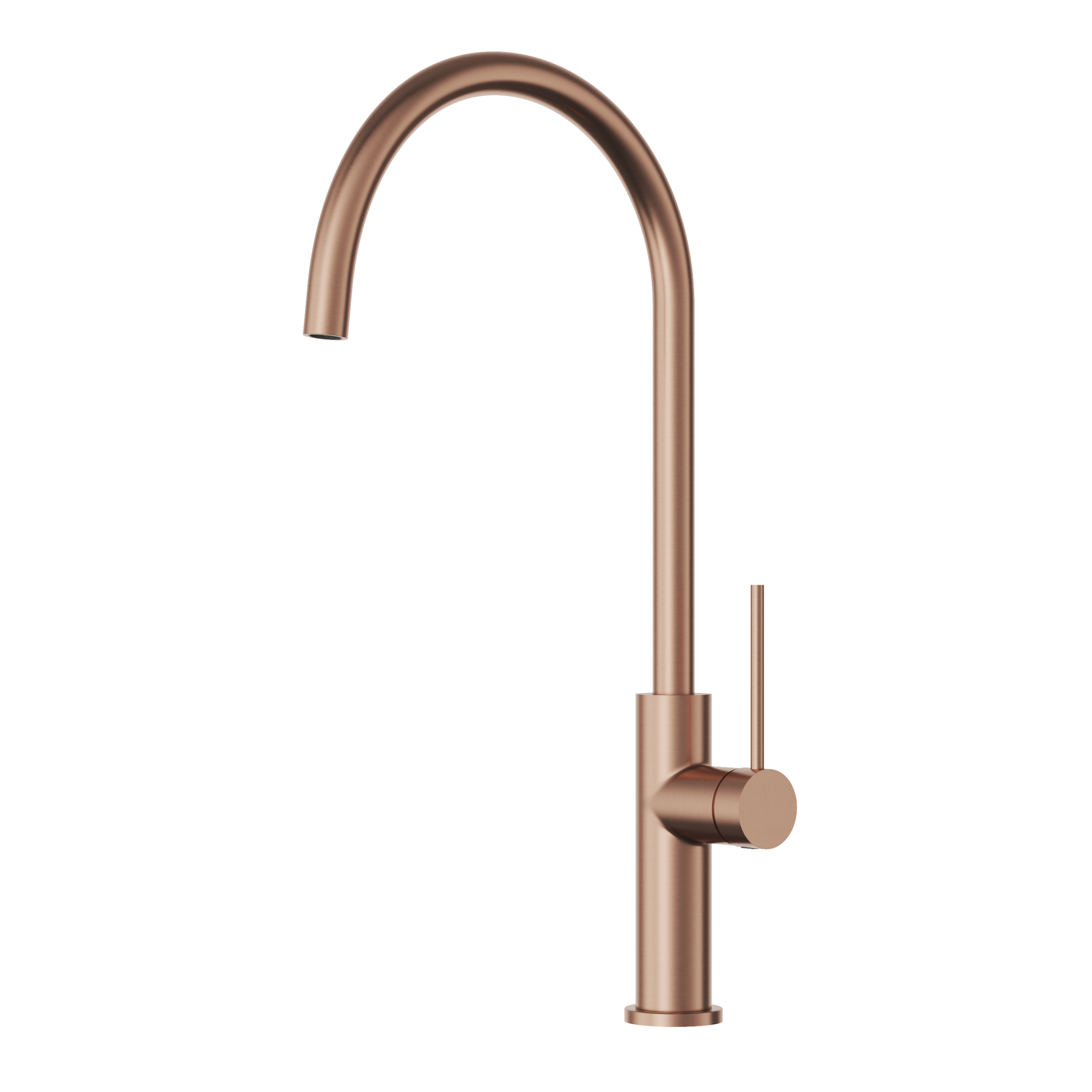 Bateria kuchenna Kran rose gold Wylewka Obrotowa Stojąca Prestige SLIM Premium